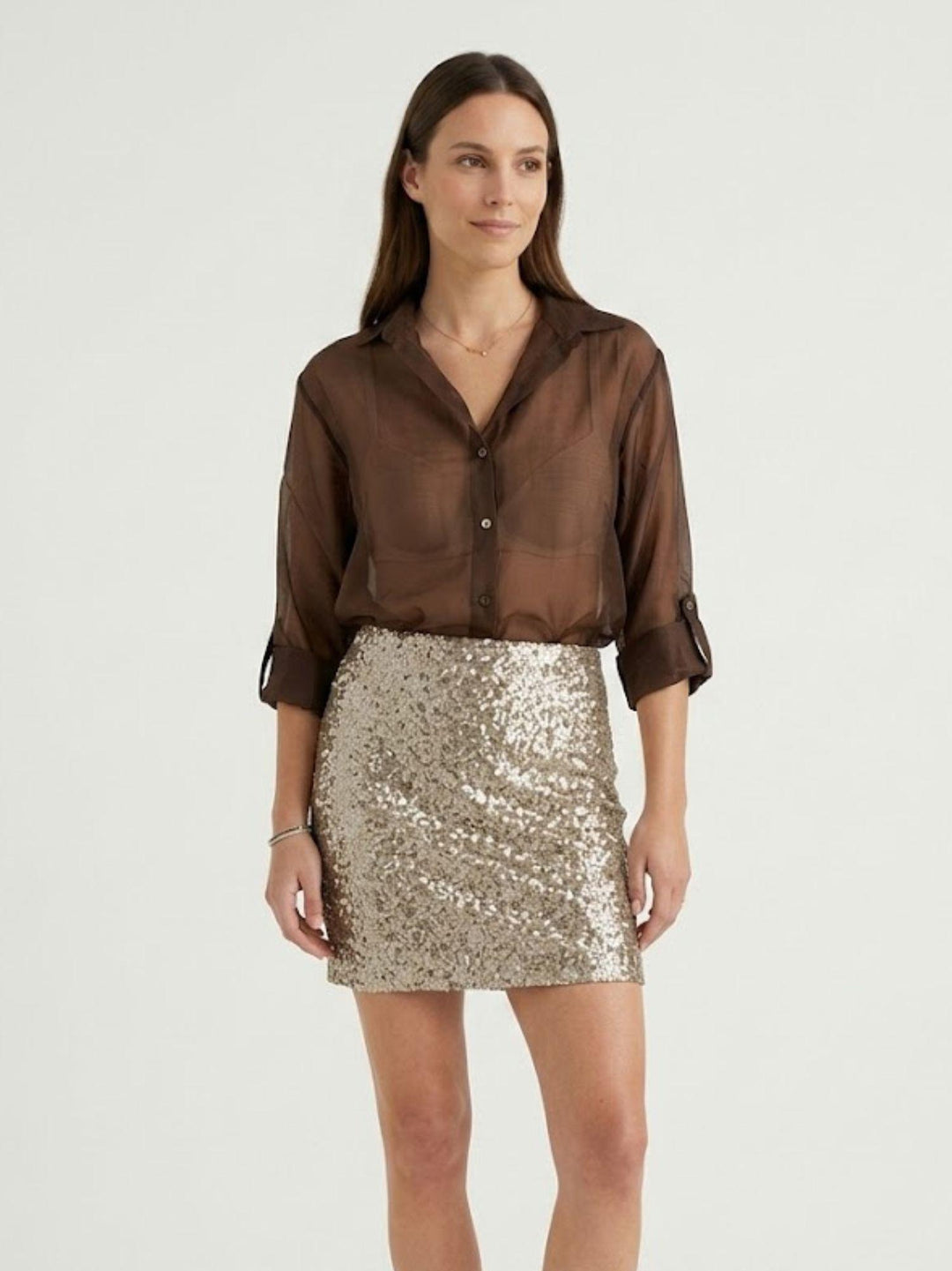 Camicia semitrasparente testa moro M796/071 5 ANDREA MORANDO 