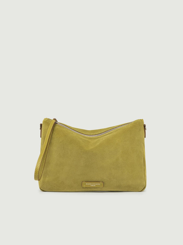 Borsa a mano Nora in camoscio sunny light BS 10225/24PE CM-PL 13313 GIANNI CHIARINI 