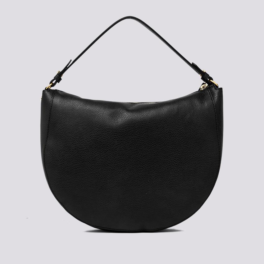 BORSA a spalla Ginko in PELLE nera BS 10446 RMN-NA 001 GIANNI CHIARINI 