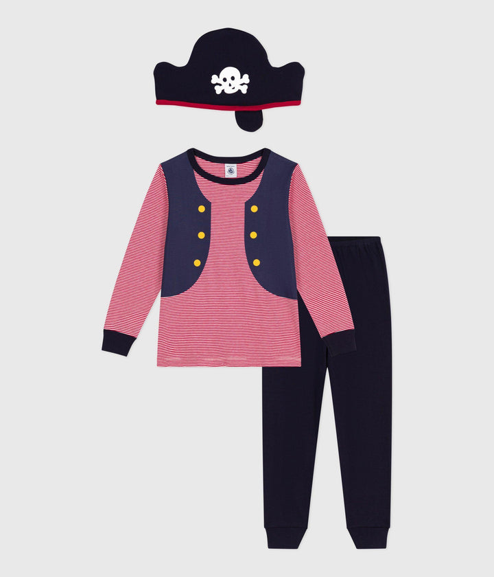 Pigiama travestimento da pirata in cotone bambino A0DW2 01 PETIT BATEAU 