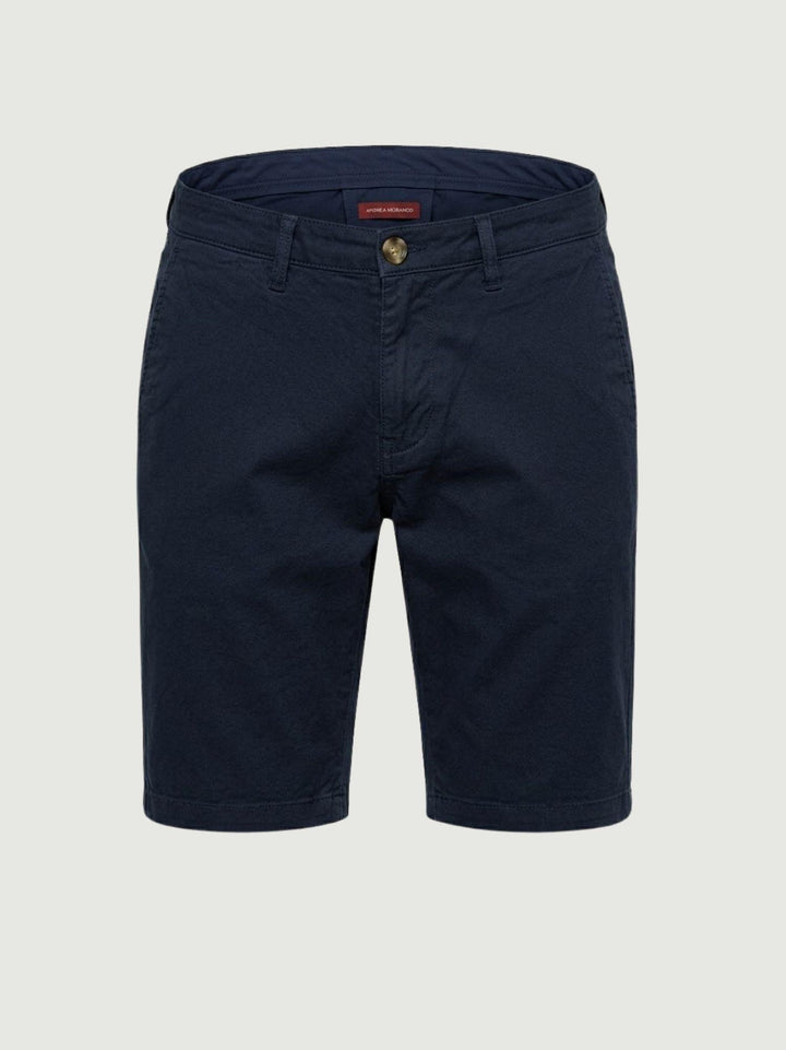 Bermuda in cotone piquet navy BU26S29BEPA1576PIQUET 200 ANDREA MORANDO 