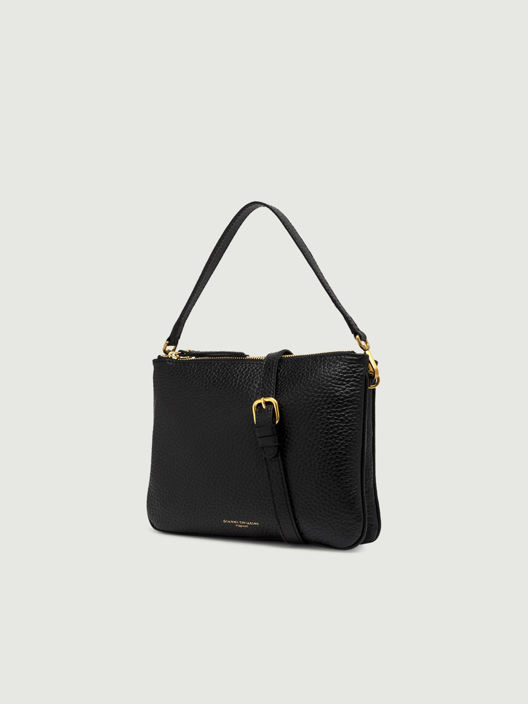 BORSA FRIDA IN PELLE NERA. 10436 TKL 001 GIANNI CHIARINI 