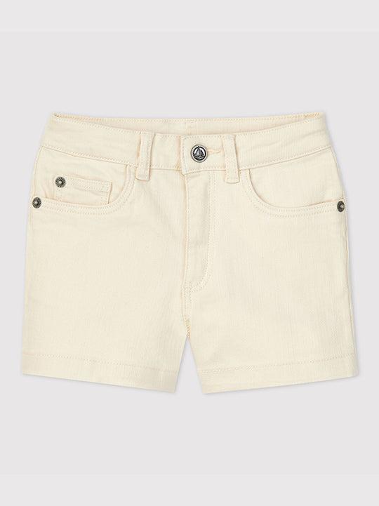 SHORT IN DENIM BAMBINA A03L0 03 PETIT BATEAU 