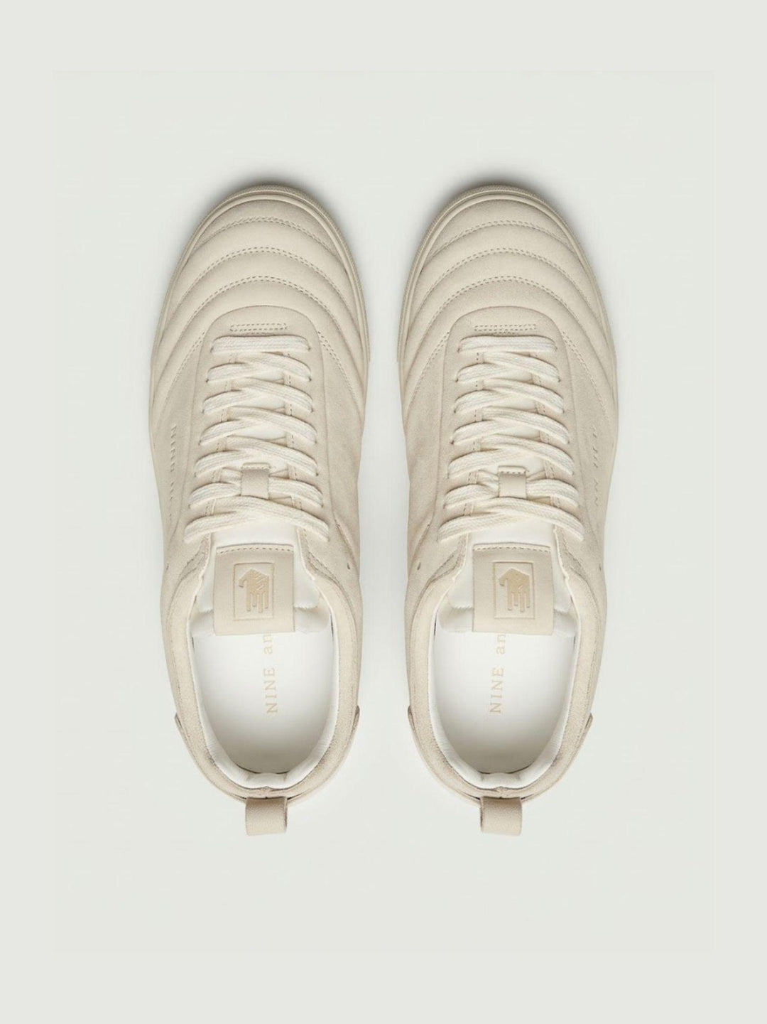 Sneaker Sokker in suede beige SOKKER BEIGE/OFF WHITE NINE AN HALF 