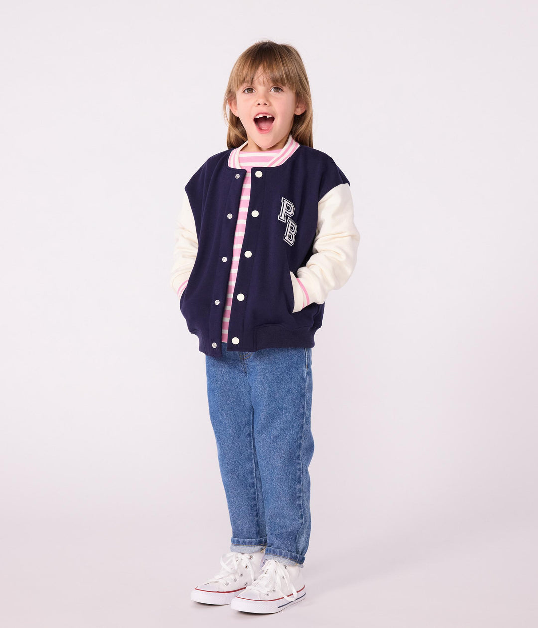 GIUBBINO TEDDY BLU A0E7J 01 PETIT BATEAU 