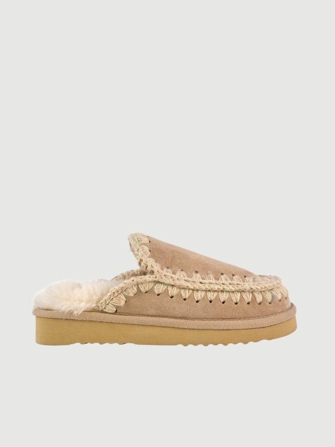 SLIPPER ESKIMO CAMEL 101125A CAM MOU 