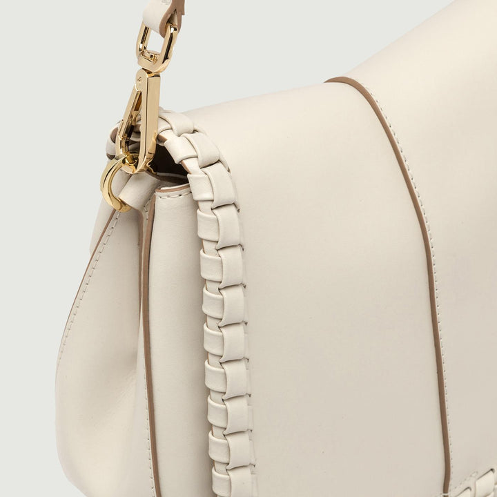 Borsa a spalla Helena Round special in pelle Marble BS 10846 PRCK-THR 3890 GIANNI CHIARINI 