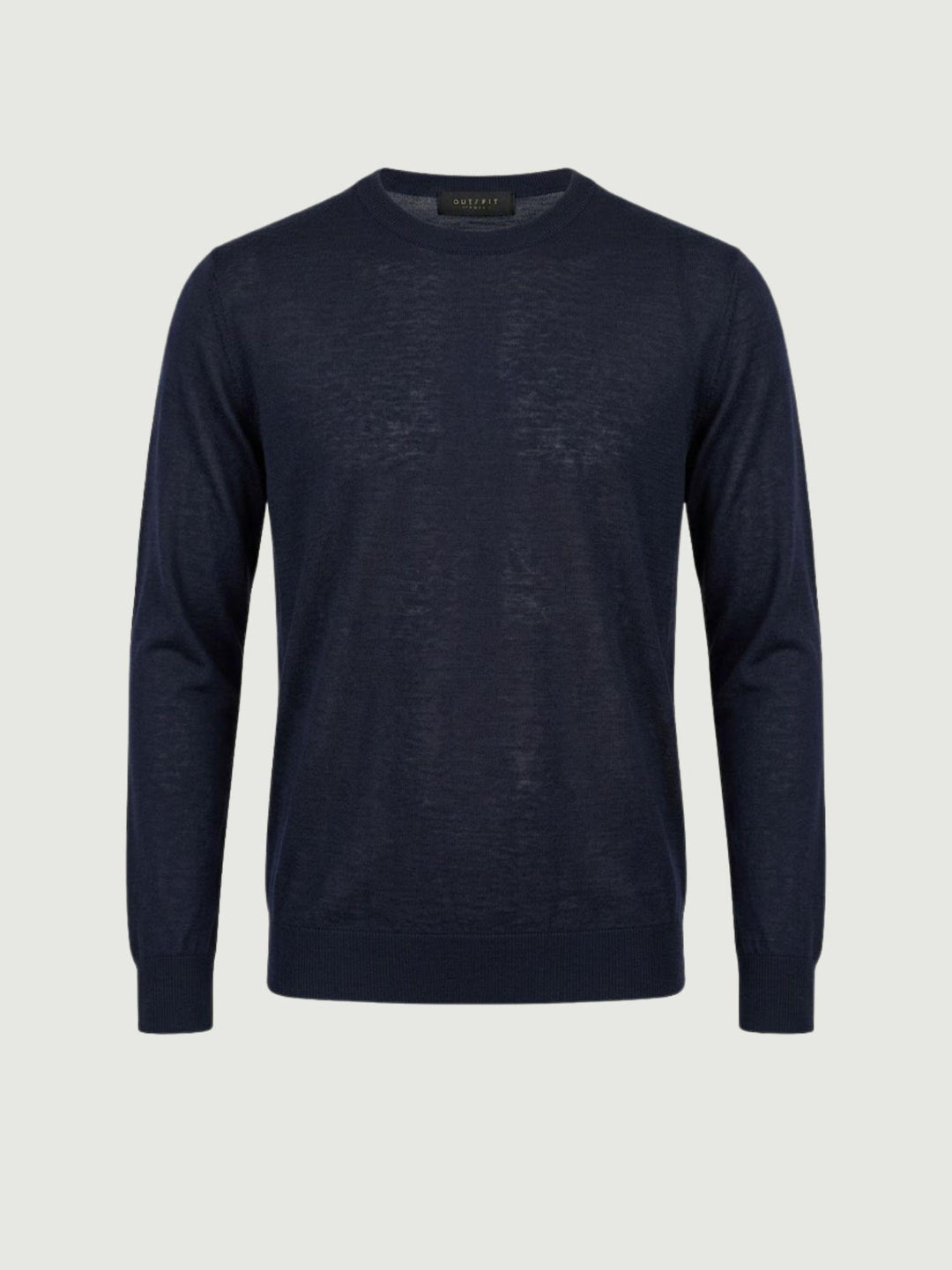 Maglia in tencel navy 6-LY0014 7000 ANDREA MORANDO 