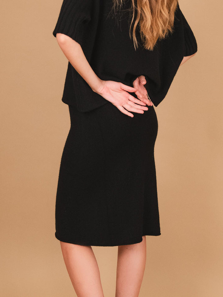 GONNA IN MAGLIA NERA 0570/176 010 BIMOR 