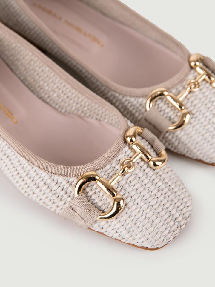 BALLERINA IN RAFIA BIANCHE 4875 PIETRA ANDREA MORANDO 