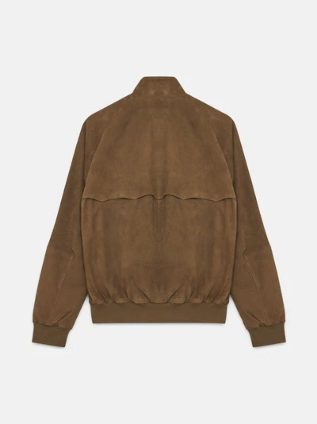Giacca G9 in pelle scamosciata Dark Olive BRCPS0939 699 BARACUTA 