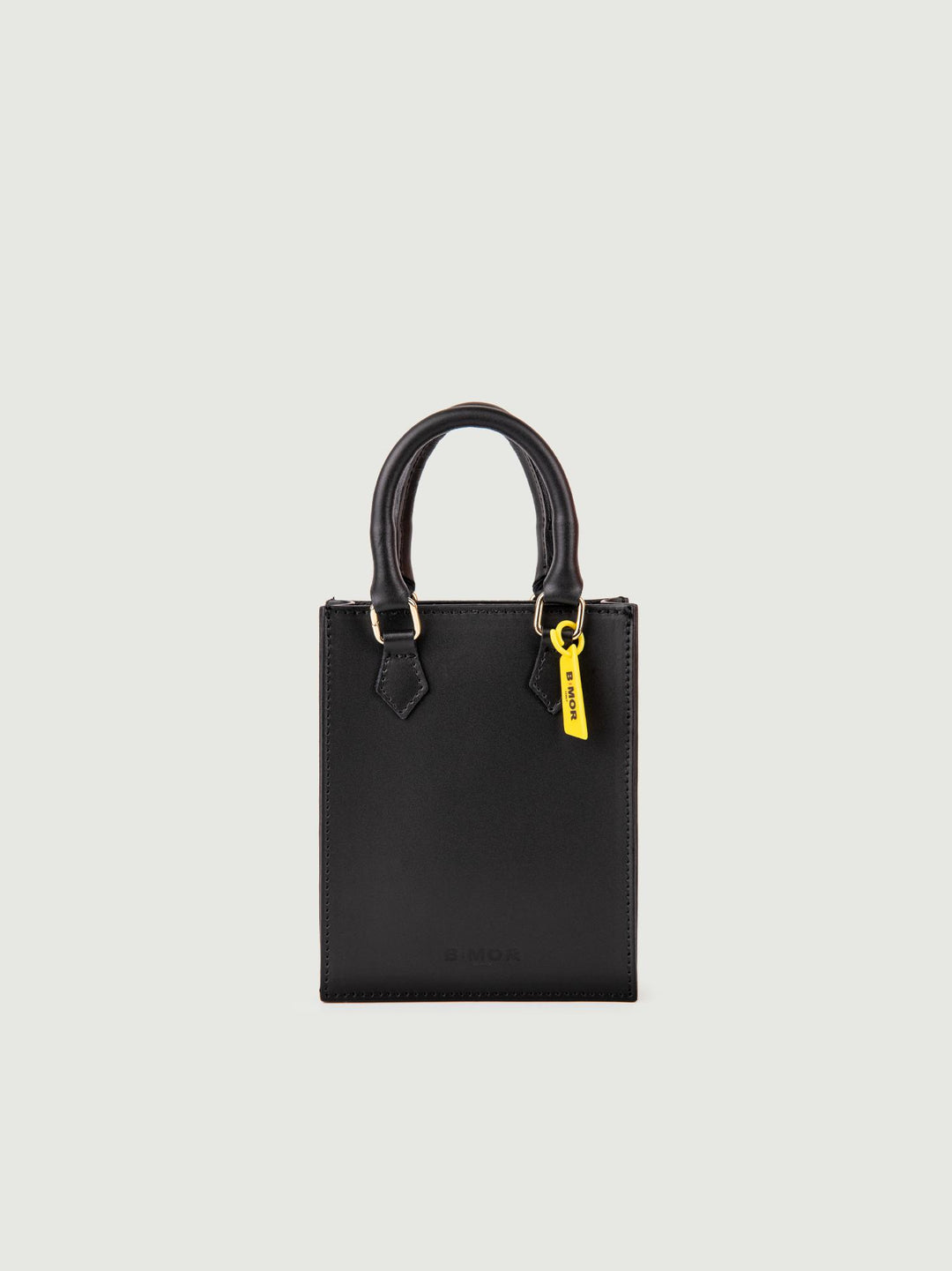 BORSA IN PELLE NERA BABY BABY NERO BIMOR 