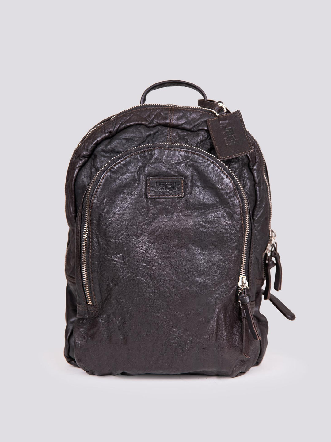 Zaino in pelle Vintage marrone Survival SURR 06 JACK LEATHER 