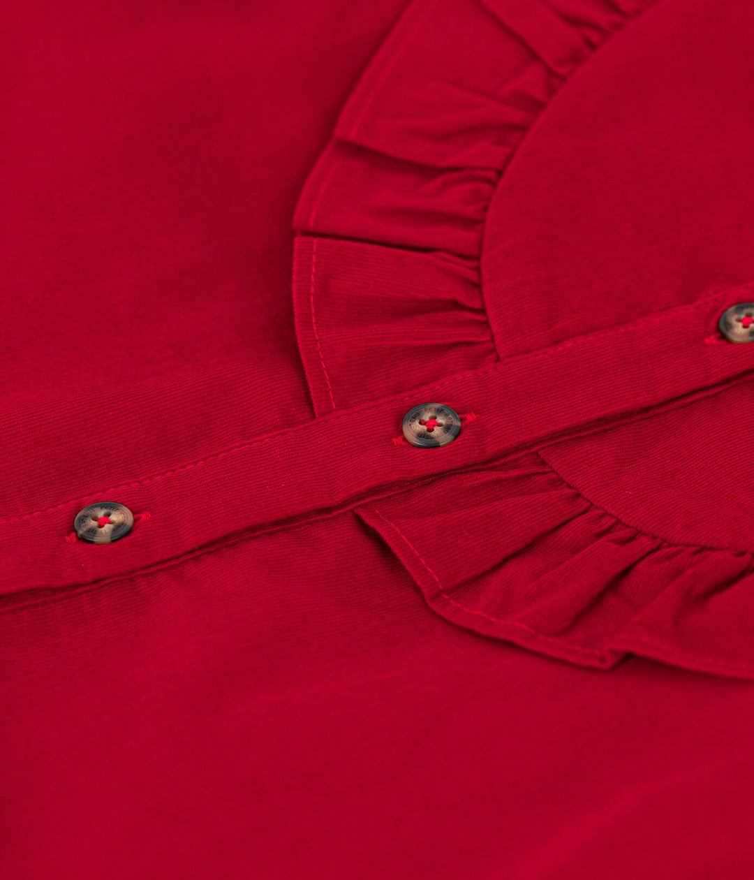 BLUSA IN VELLUTO FINE BAMBINA A0824 01 PETIT BATEAU 