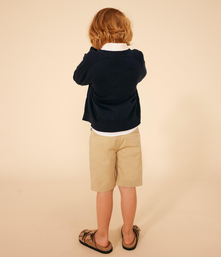 CAMICIA BIANCA BAMBINO A09O5 01 PETIT BATEAU 