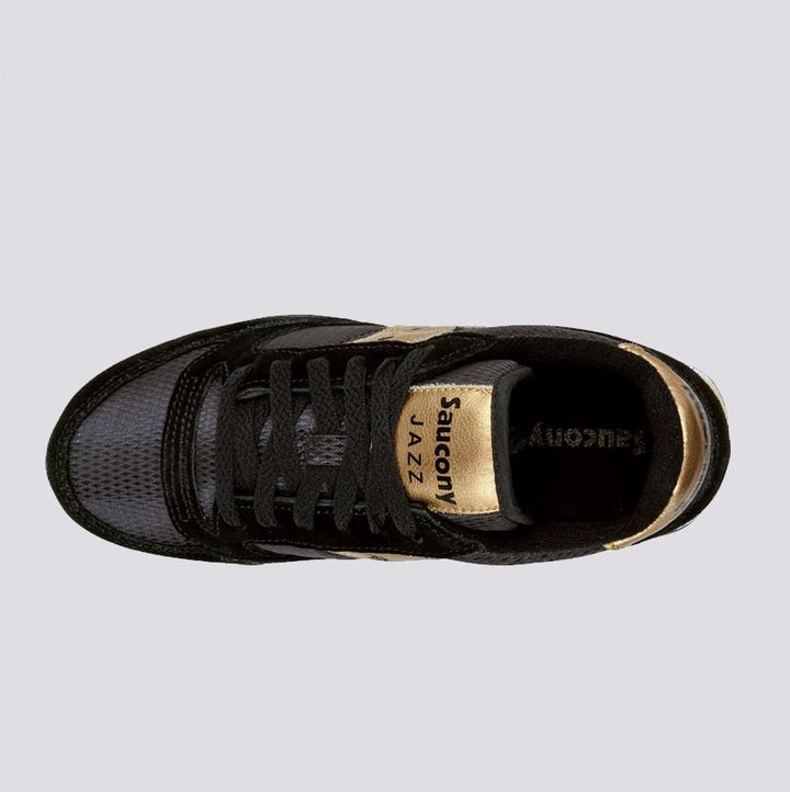 Sneakers Saucony Jazz in pelle oro e nero 1044 521 SAUCONY 