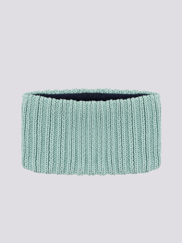 SNOOD IN MAGLIA A RIGHE CON FODERA IN PILE A08DU 07 PETIT BATEAU 