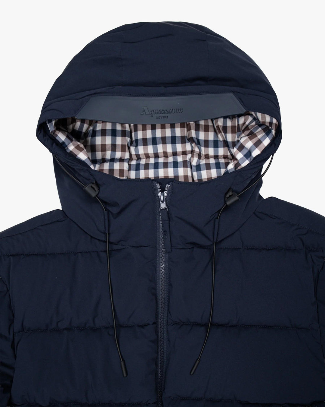 PIUMINO IMBOTTITO CON CAPPUCCIO NAVY JK010 NAVY AQUASCUTUM ACTIVE 