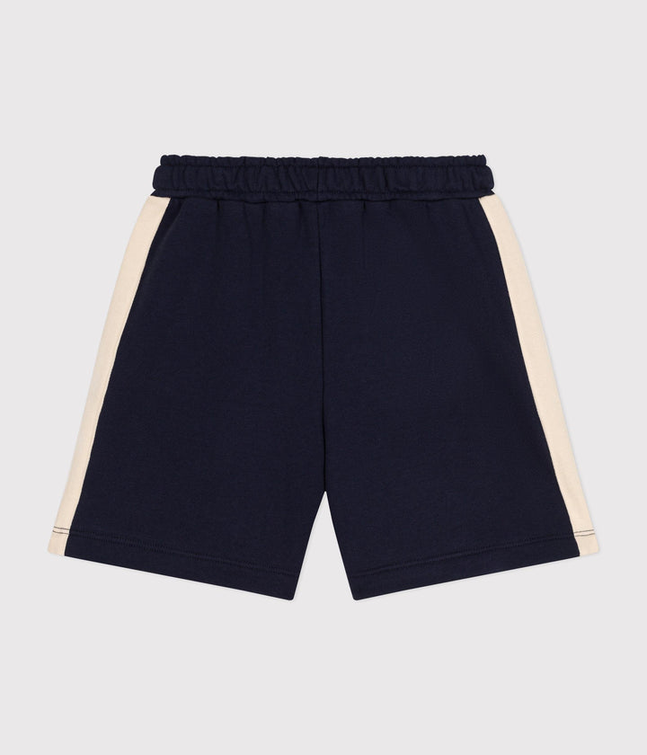SHORTS BLU IN COTONE BAMBINO A09T8 02 PETIT BATEAU 
