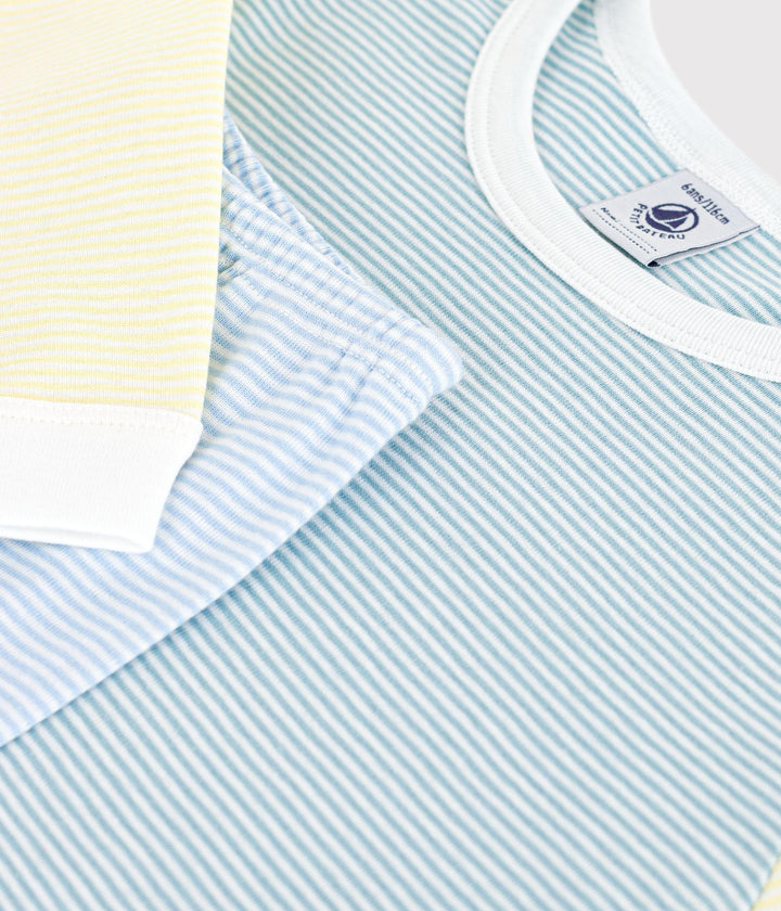 Pigiama millerighe color block A0F8W 01 PETIT BATEAU 