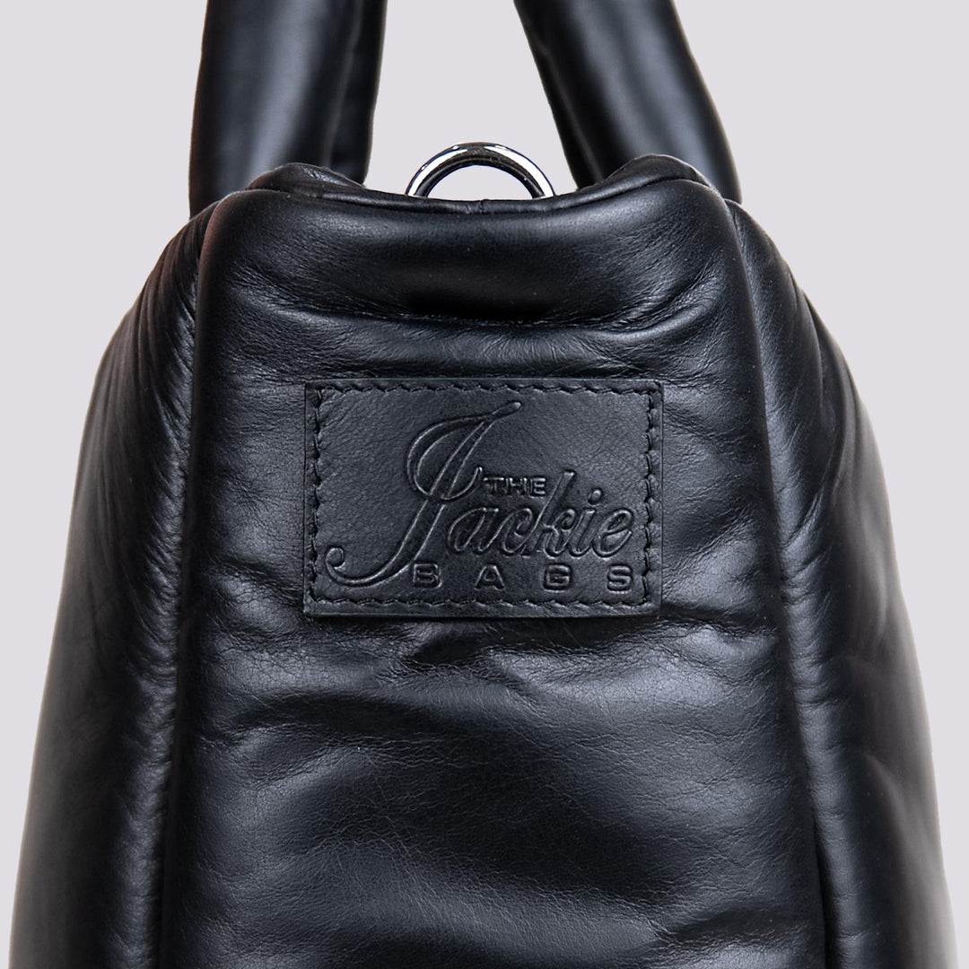 BORSA IN PELLE IMBOTTITA NERA JODI 20 JACK LEATHER 
