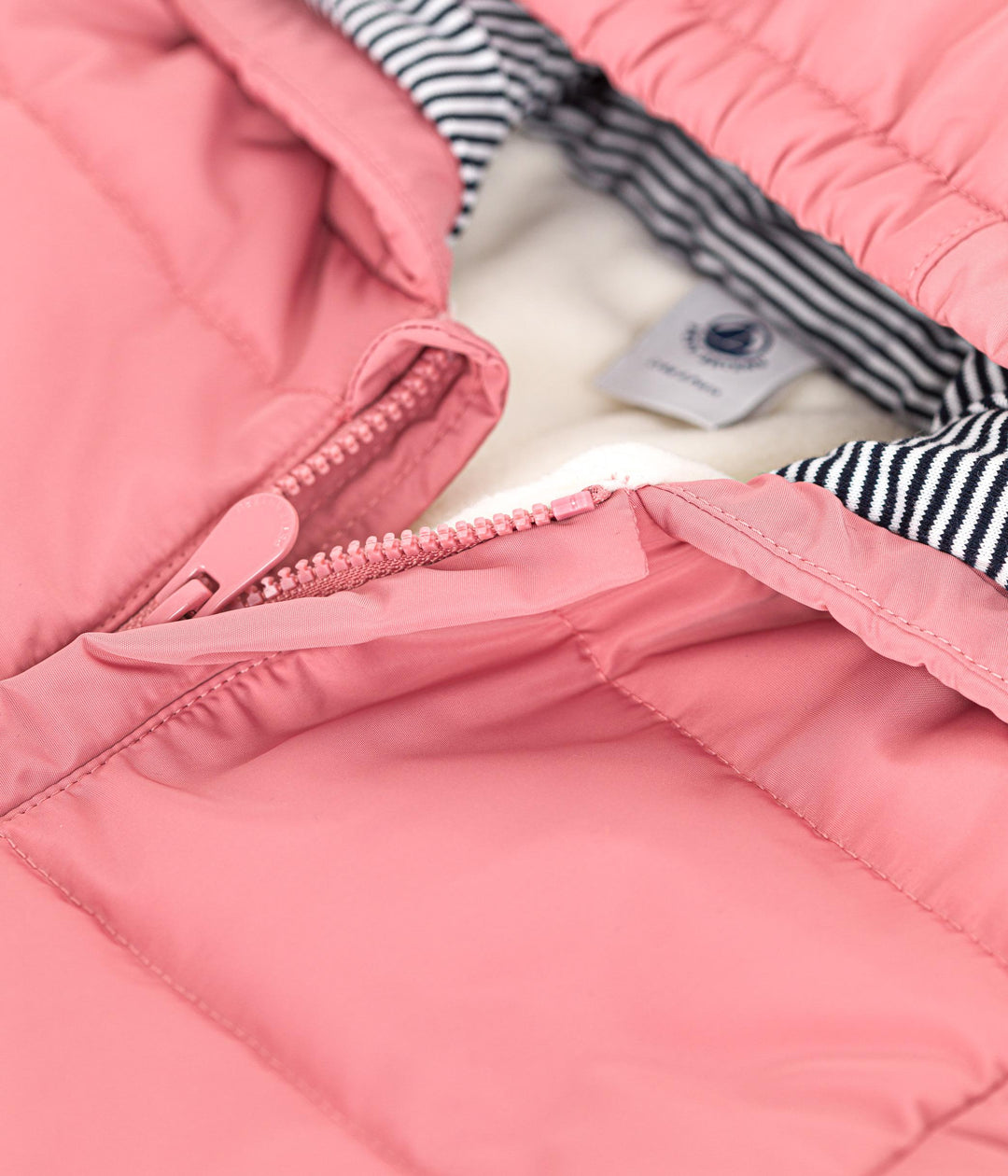 Tutone caldo per bebè rosa A0B41 03 PETIT BATEAU 