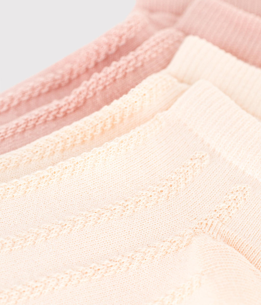SET DI 2 PAIA DI CALZINI BAMBINO IN JERSEY DI COTONE TINTA UNITA A0A7G 02 PETIT BATEAU 