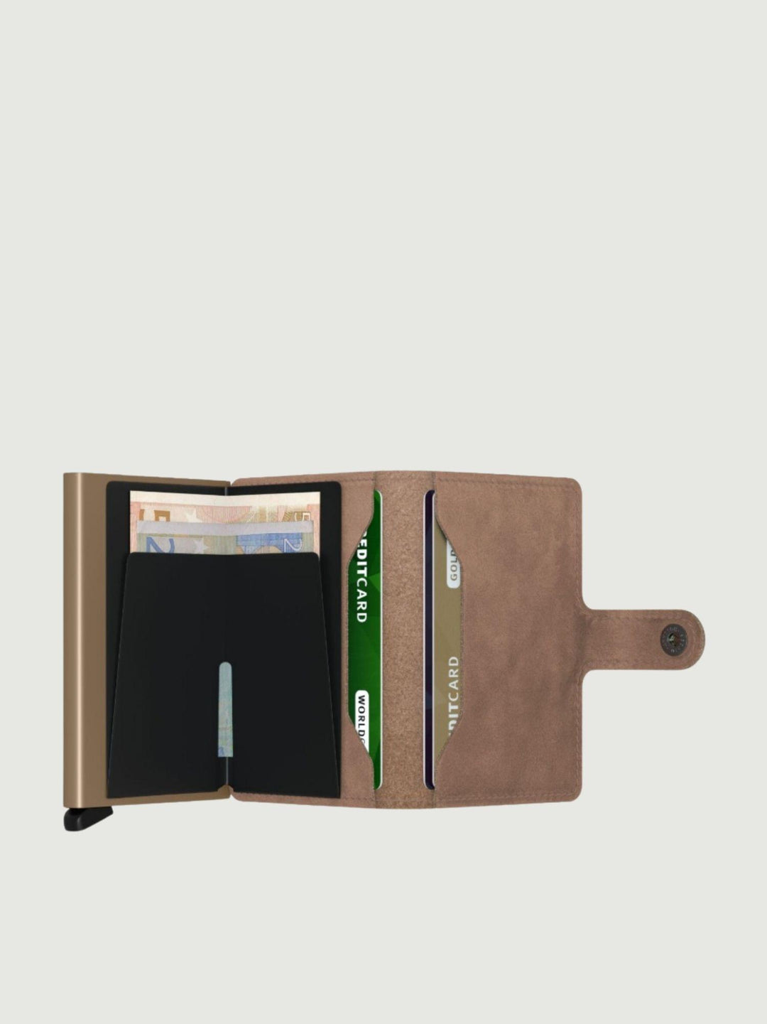 MINIWALLET VINTAGE TAUPE MV TAUPE SECRID 