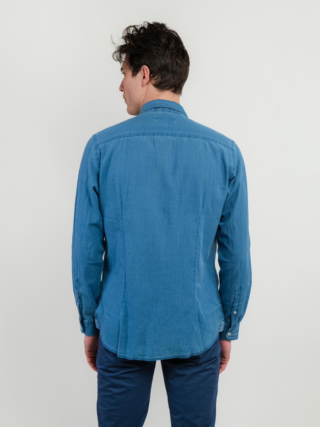 Camicia in denim BU26S02CAJEANSLS13-401 208 ANDREA MORANDO 