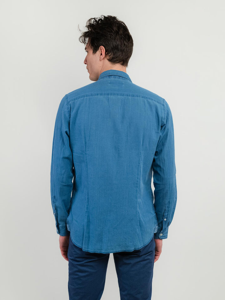 Camicia in denim BU26S02CAJEANSLS13-401 208 ANDREA MORANDO 