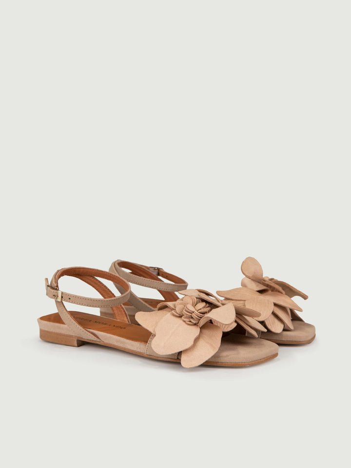 SANDALO FIORE TAUPE