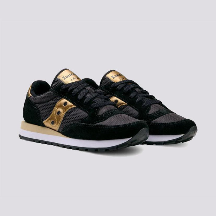 Sneakers Saucony Jazz in pelle oro e nero 1044 521 SAUCONY 
