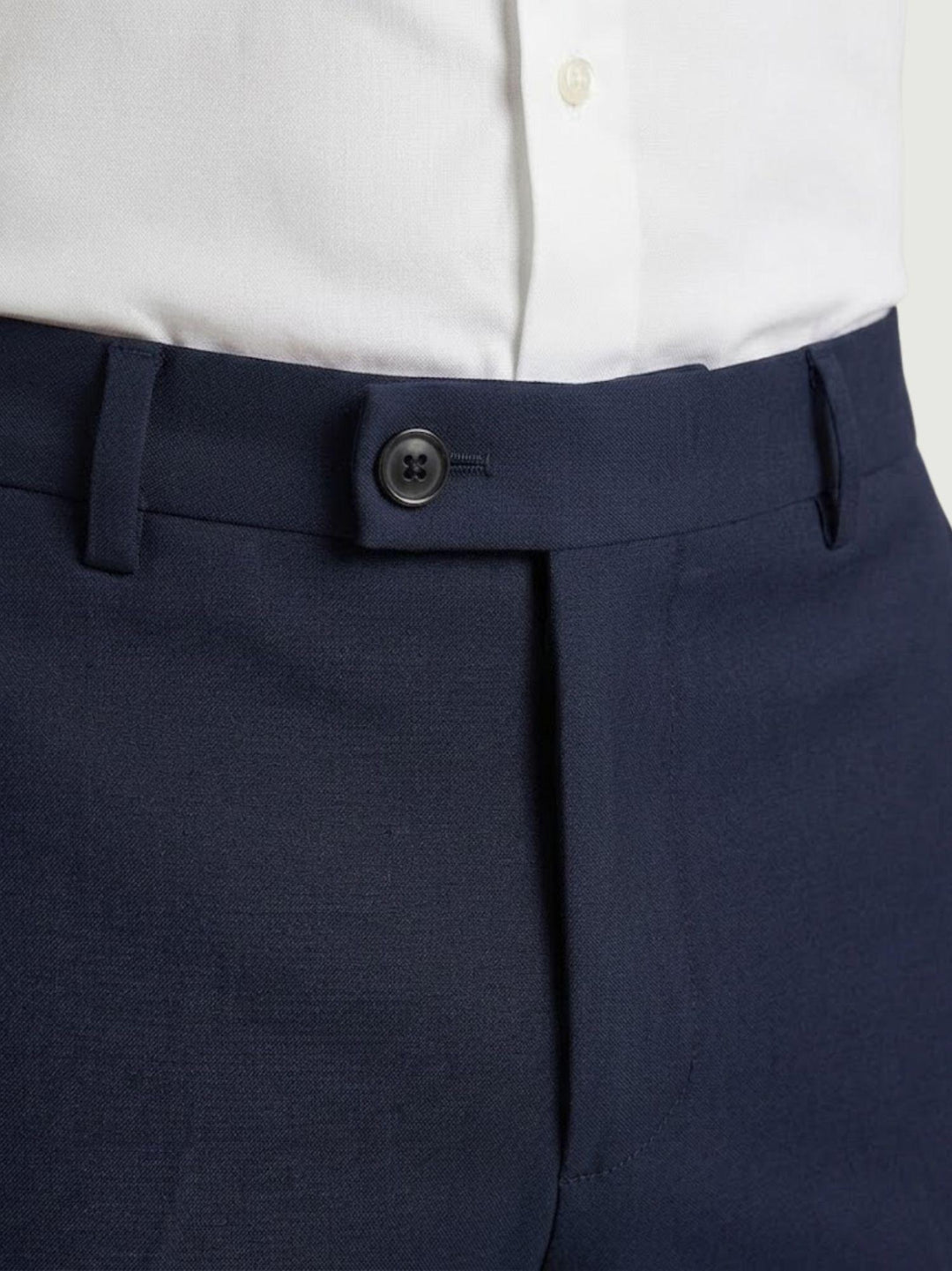Completo monopetto in fresco lana navy M0001WO0134 7000 ANDREA MORANDO 