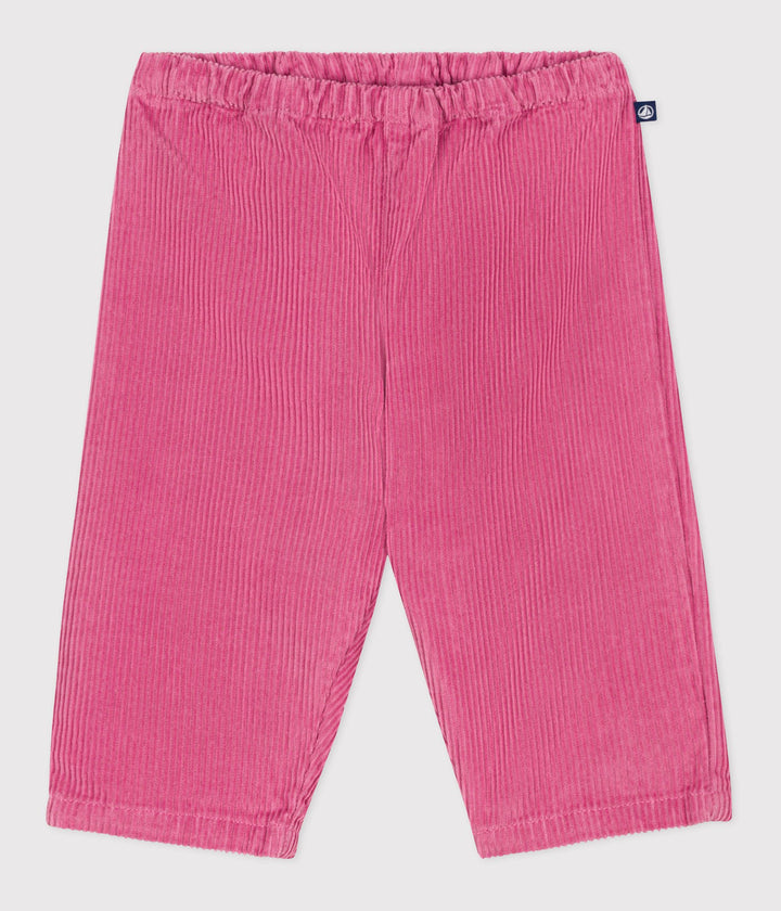 Pantaloni in velluto tinta unita neonato A0EE7 02 PETIT BATEAU 