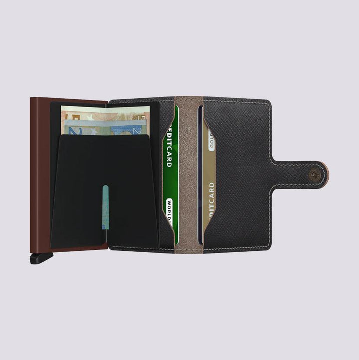 Portacarte Secrid  testa moro MSA BROWN SECRID 