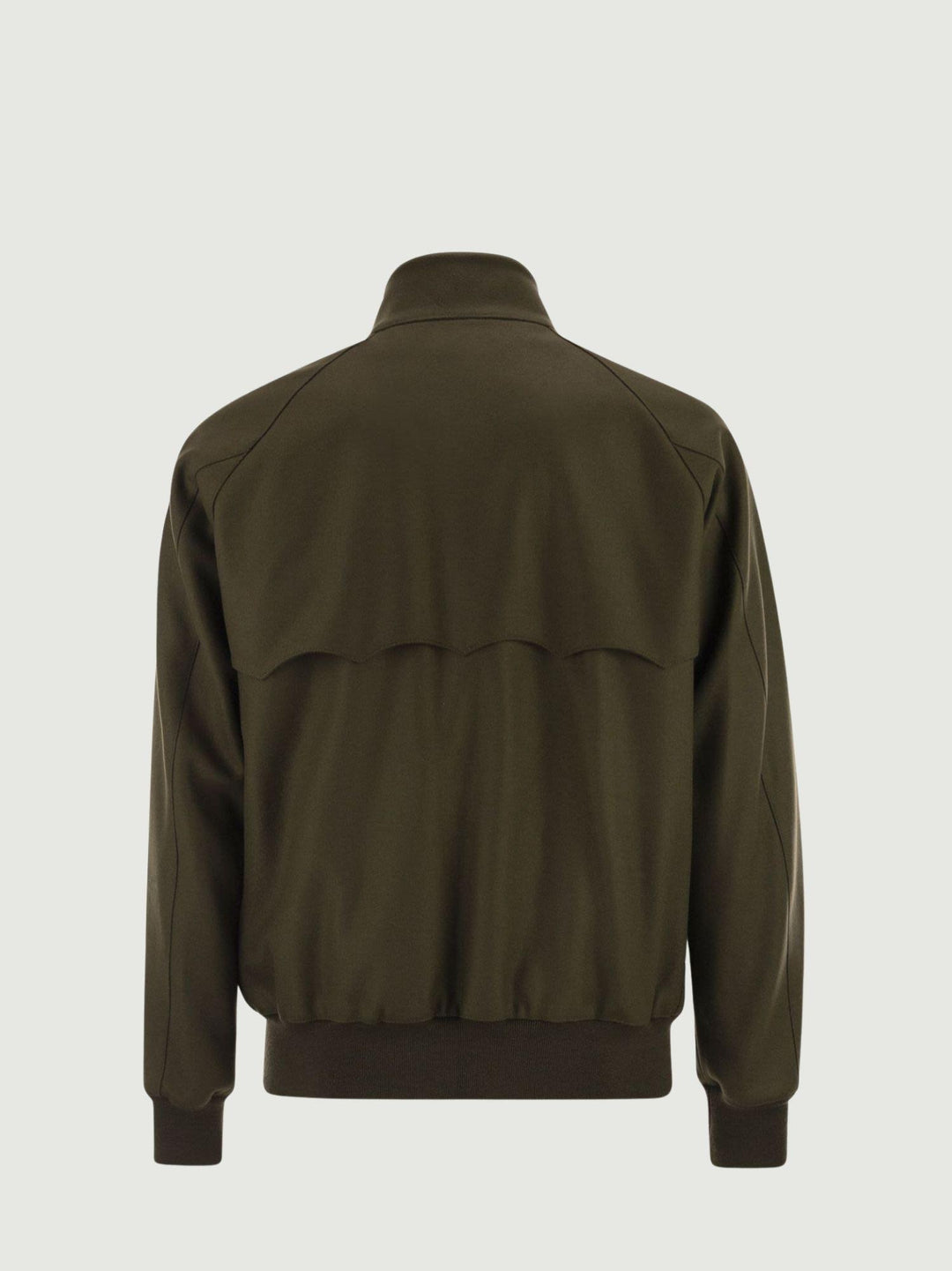 GIACCA G9 MELTON IN LANA VERDE BEECH 1076 8185 BARACUTA 