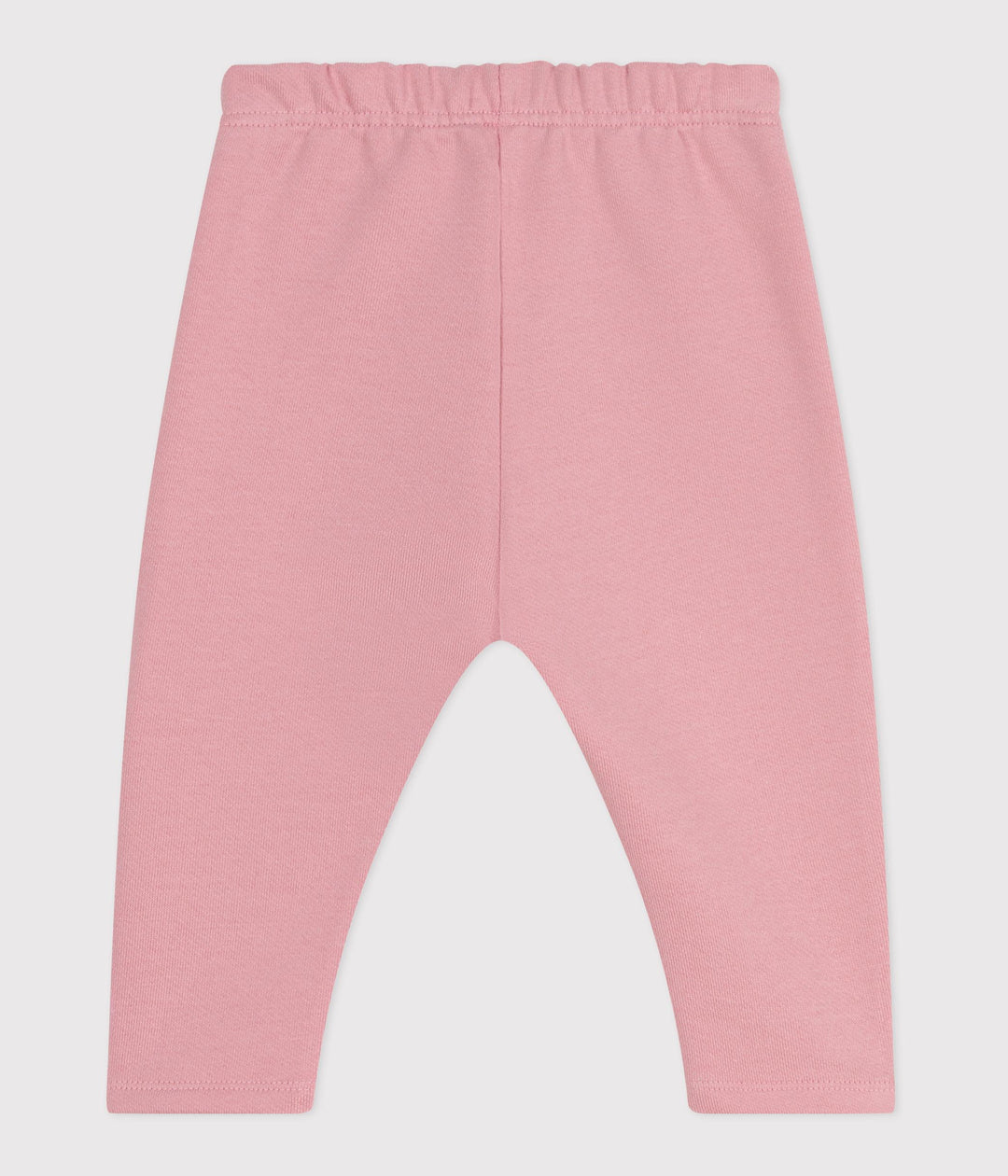 Joggers in cotone tinta unita rosa