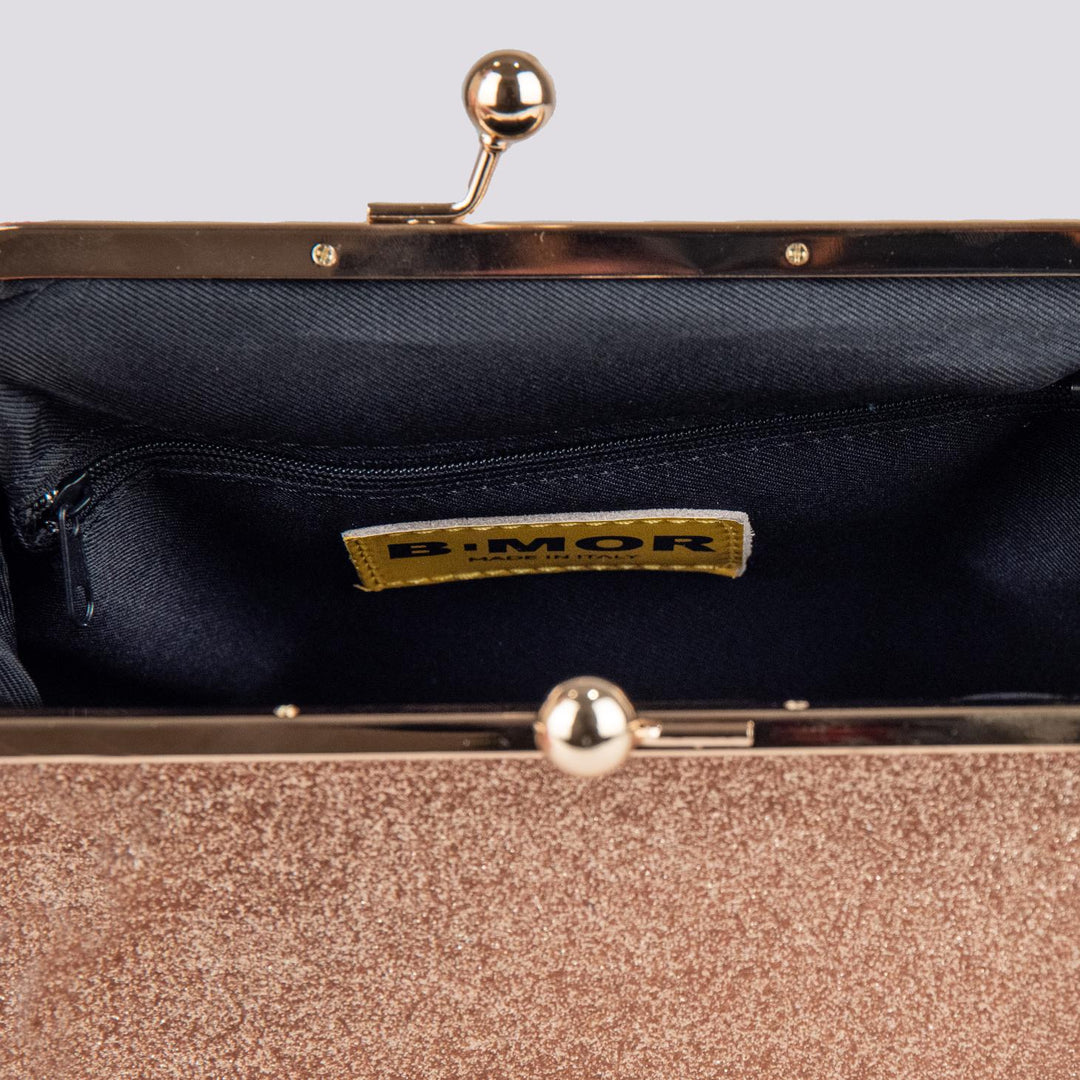 Borsa Clutch Shiny GLITTER Barbie Gold SHINY ORO BIMOR 