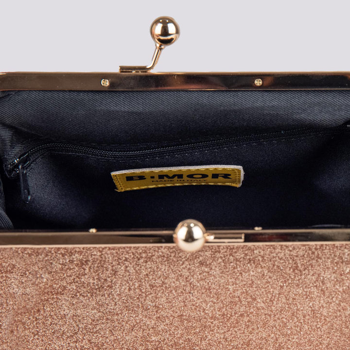 Borsa Clutch Shiny GLITTER Barbie Gold SHINY ORO BIMOR 