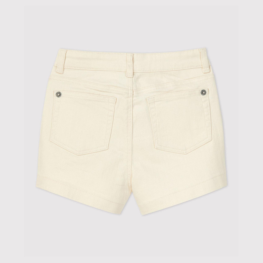 Short in denim bambina A06V6 03 PETIT BATEAU 