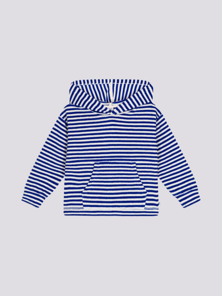 FELPA A RIGHE IN SPUGNA BOUCLETTE A0A1Z 01 PETIT BATEAU 