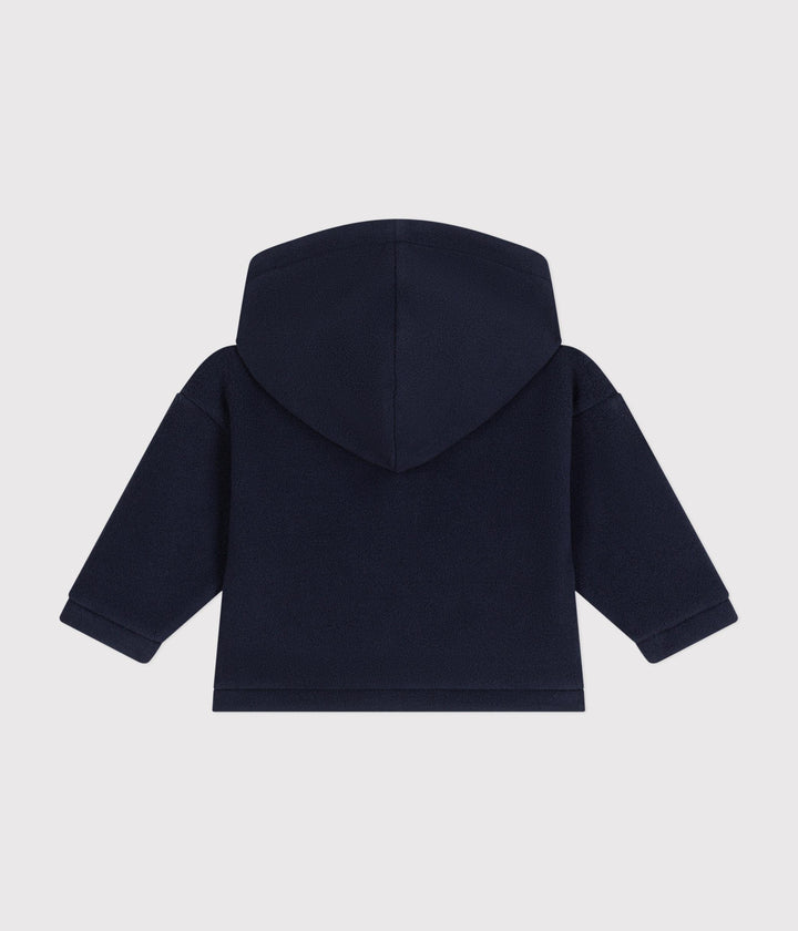 Felpa blu per bebè di pile A0BFK 01 PETIT BATEAU 