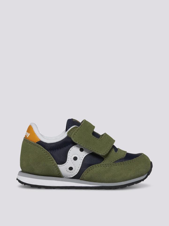 JAZZ ORIGINAL SAUCONY Olive/Navy/Gold BEBÈ 267 333 SAUCONY 
