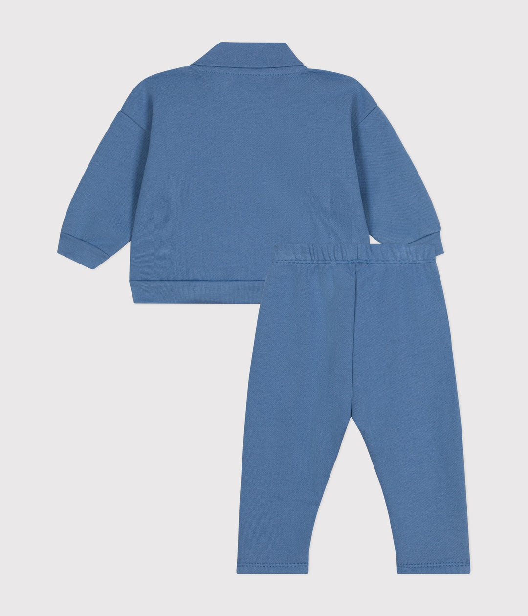Set felpa e pantaloni blu neonato A0BEC 03 PETIT BATEAU 