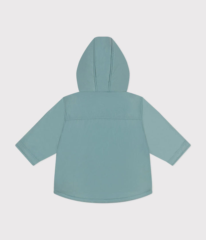Parka verde in poliestere A0B4O 05 PETIT BATEAU 