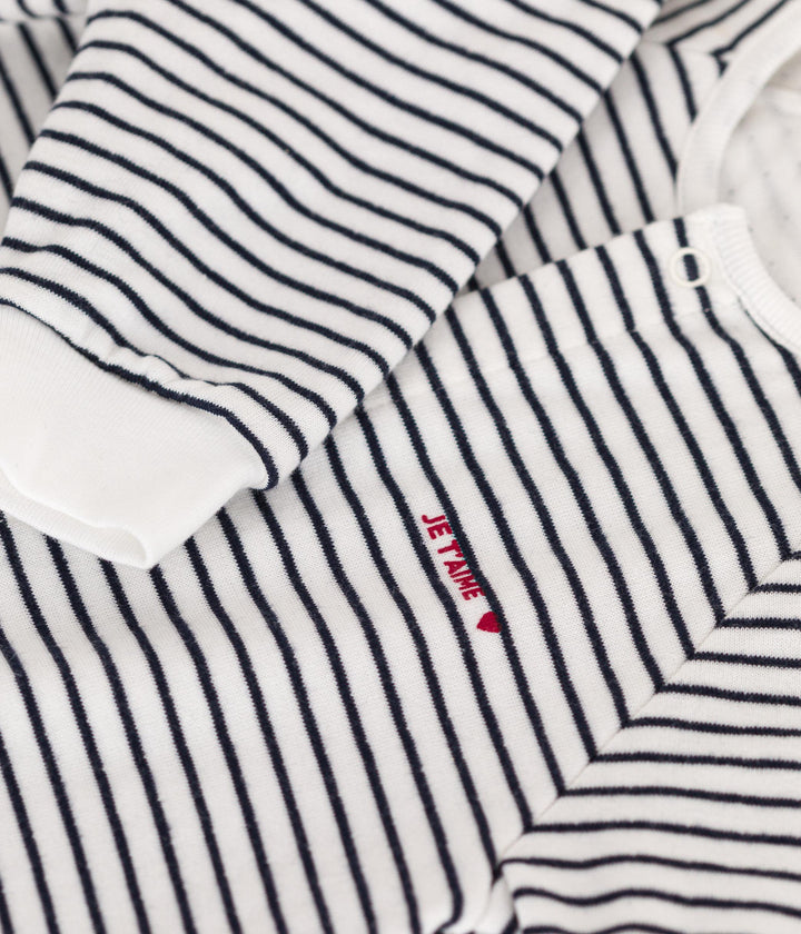 TUTINA A RIGHE IN TUBIQUE PER BEBÈ A09GM 03 PETIT BATEAU 