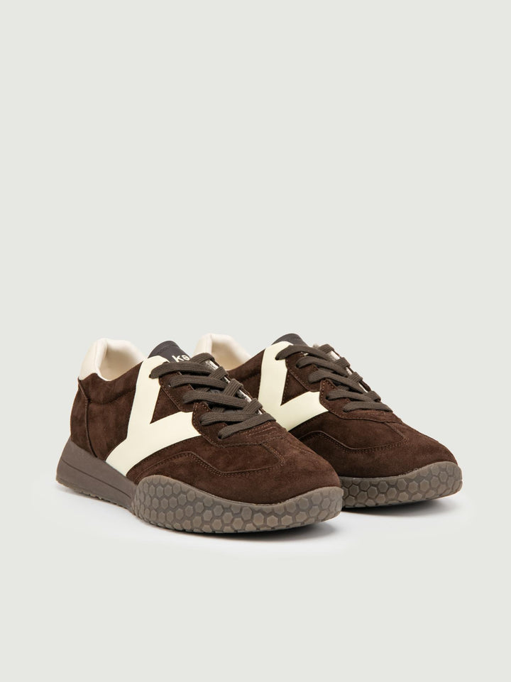SNEAKER KM 9774 MARRONE CAFFE' 9774 621 KEH.NOO 