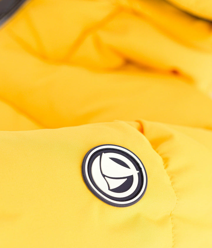 PIUMINO TINTA UNITA GIALLO A0DSM 02 PETIT BATEAU 