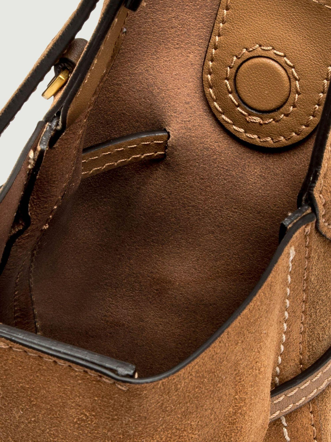 Borsa Sienna in camoscio caramel piccola BS 11785 CM-PL 1478 GIANNI CHIARINI 