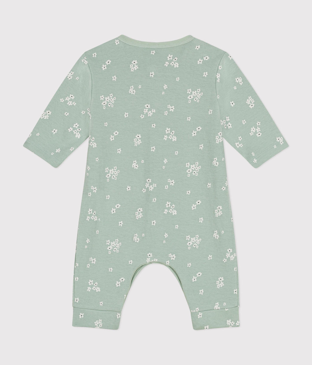 Tutina lunga in tubique a fiorellini A0B76 01 PETIT BATEAU 